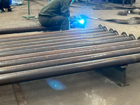 九江20#无缝注浆管加工108*6钢花管棚管